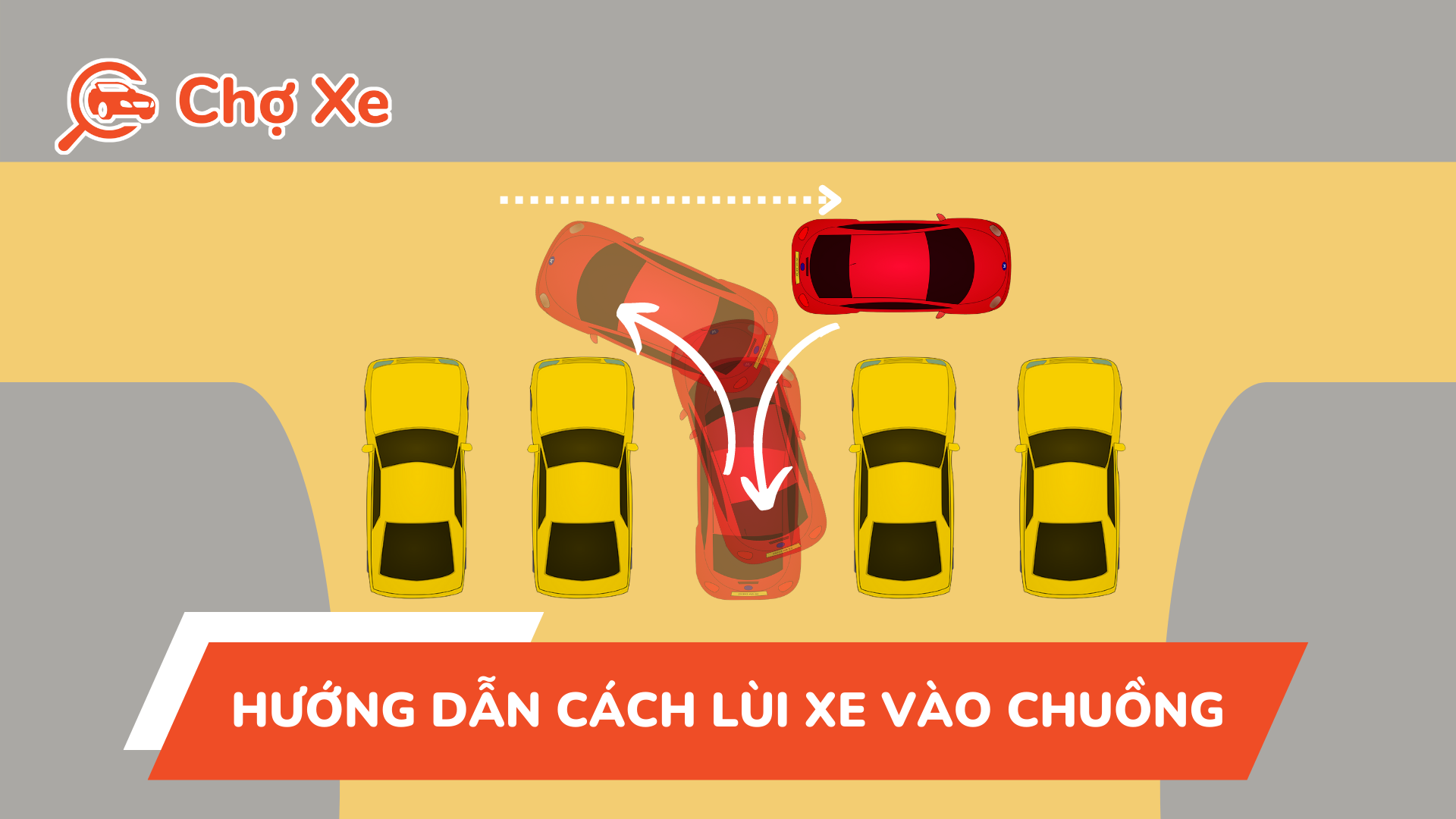 cách lùi chuồng ngang