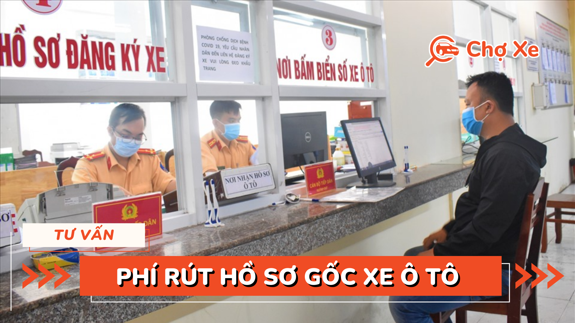 phí rút hồ sơ gốc xe ô tô